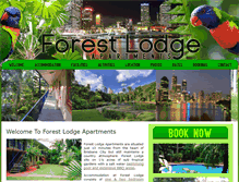 Tablet Screenshot of forestlodge1.com.au